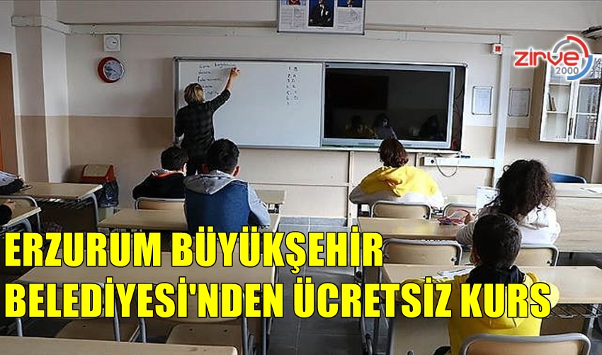BÜYÜKŞEHİR’DEN ÜCRETSİZ ÜNİVERSİTEYE HAZIRLIK KURSU