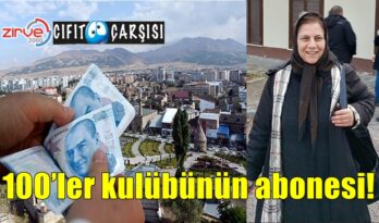 100’ler kulübünün abonesi!