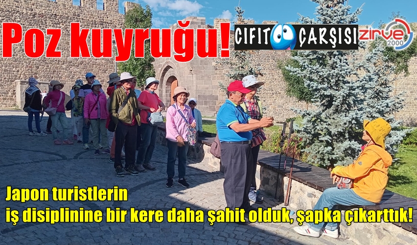 Japonlardan Poz kuyruğu!