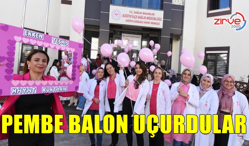 MEME KANSERİNE FARKINDALIK OLUŞTURDULAR