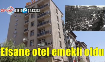 Efsane otel emekli oldu