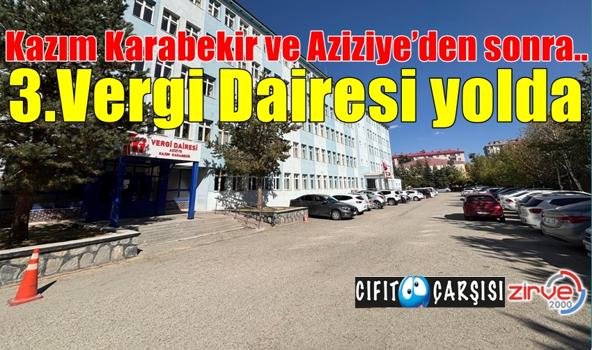 3.Vergi Dairesi yolda