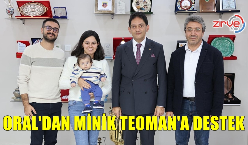 ORAL’DAN SMA TİP 1 HASTASI TEOMAN’A DESTEK