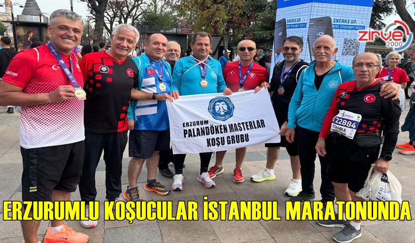 İSTANBUL MARATONUNA KATILDILAR