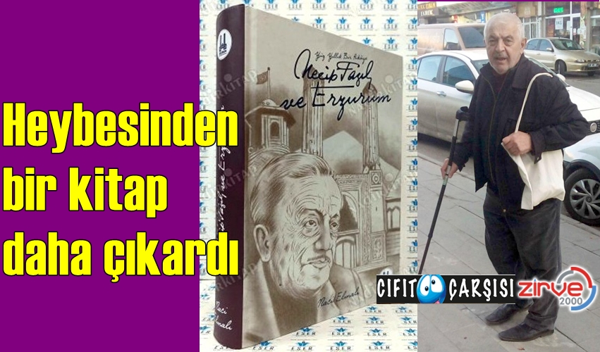 Heybesinden bir kitap daha çıkardı