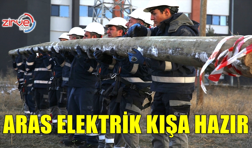 ARAS EDAŞ KIŞA HAZIR
