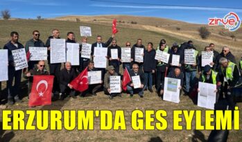 ERZURUM’DA GES EYLEMİ!