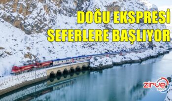 DOĞU EKSPRESİ SEFERE BAŞLADI