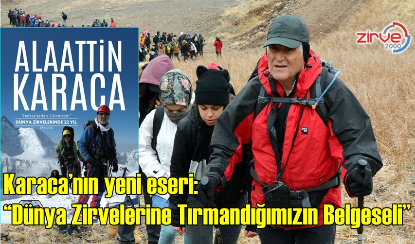 KARACA DENEYİMLERİNİ KİTAPLAŞTIRDI