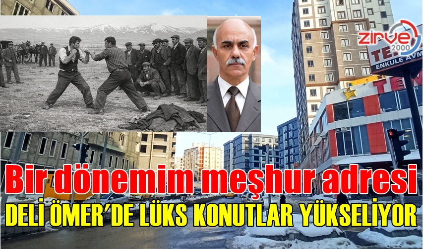DELİ ÖMER’DE LÜKS KONUTLAR YÜKSELİYOR