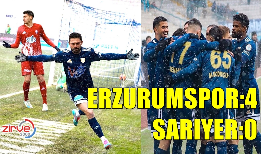 DADAŞ SARIYER’İ GOLE BOĞDU