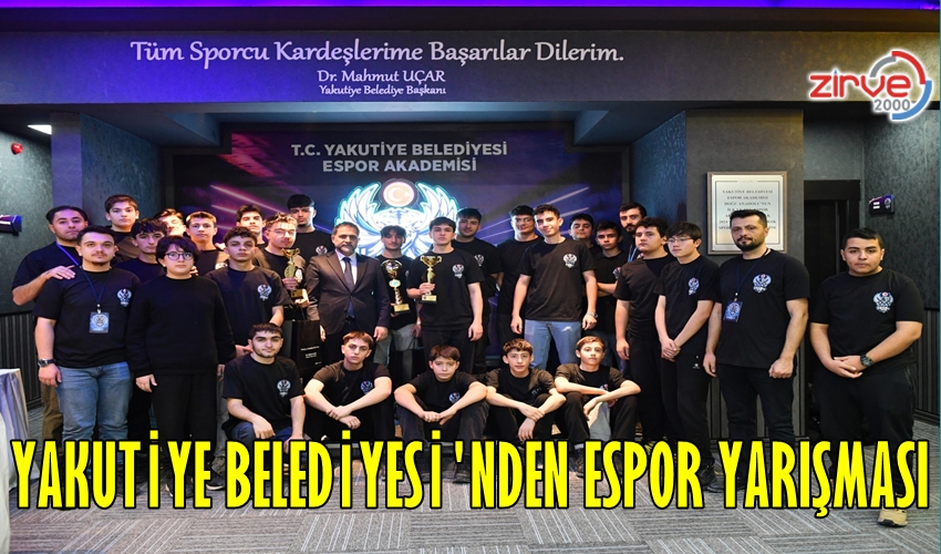 YAKUTİYE’DE ESPOR HEYECANI
