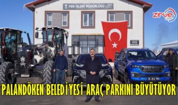 Palandöken Belediyesi Araç Filosunu Güçlendiriyor