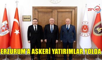 ERZURUM’A İKİ STRATEJİK YATIRIM BİRDEN