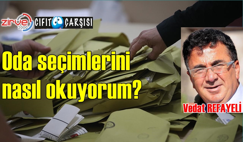 Oda seçimlerini nasıl okuyorum?
