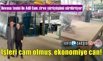 İşleri cam olmuş, ekonomiye can!