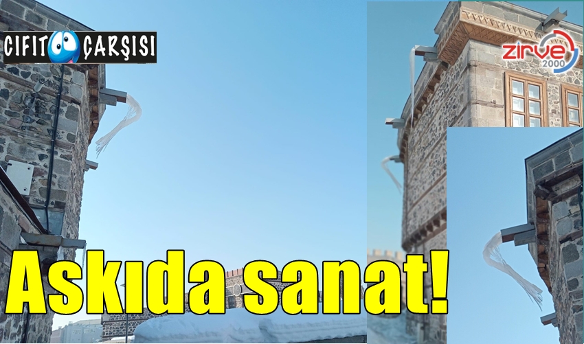 Askıda sanat!