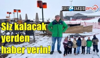 Siz kalacak yerden haber verin!