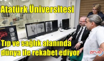 ATATÜRK ÜNİVERSİTESİ DÜNYA İLE REKABET EDİYOR