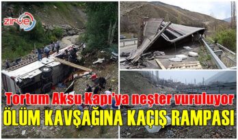 ÖLÜM KAVŞAĞINA KAÇIŞ RAMPASI YAPILACAK