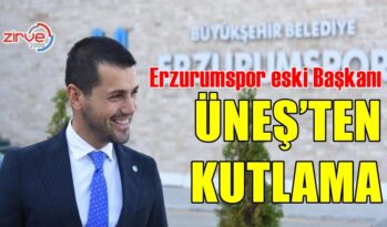 ÜNEŞ’TEN KUTLAMA