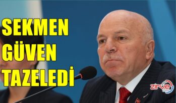 SEKMEN YENİDEN BAŞKAN SEÇİLDİ