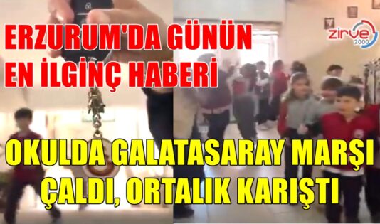 GALATASARAY MARŞI TEPKİ ÇEKTİ