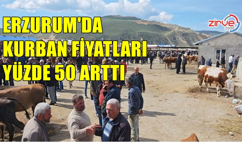ERZURUM’DA KURBANLIKLAR CEP YAKIYOR