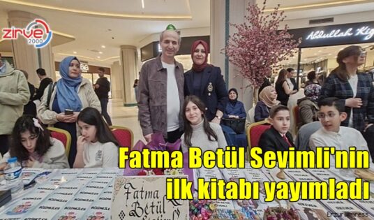 PROF.DR.SEVİMLİ’NİN KIZI İLK KİTABINI YAYIMLADI