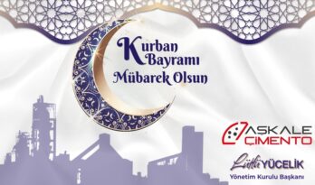 AŞKALE ÇİMENTO BAYRAM MESAJI
