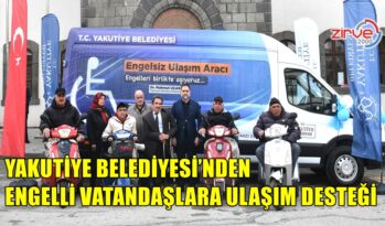 YAKUTİYE BELEDİYESİ’NDEN ENGELLİLERE ULAŞIM DESTEĞİ