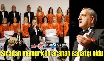 Sıradan memurken aranan sanatçı oldu