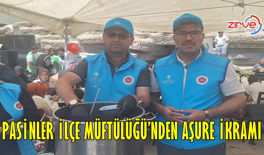 PASİNLER İLÇE MÜFTÜLÜĞÜ’NDEN AŞURE İKRAMI
