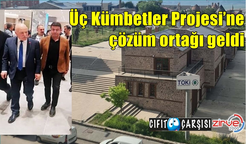 Üç Kümbetler Projesi’ne çözüm ortağı geldi