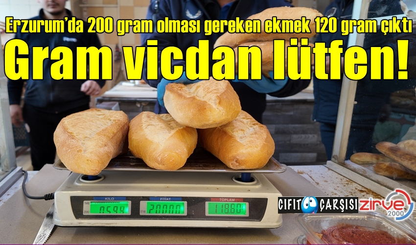 Gram vicdan lütfen!