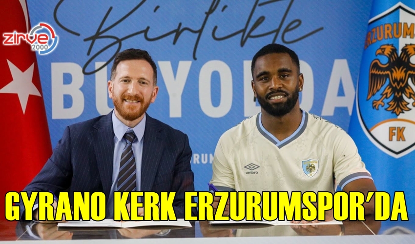 KERK ERZURUMSPOR’DA