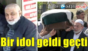 Bir idol geldi geçti
