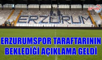 ERZURUMSPOR TARAFTARINA MÜJDE!