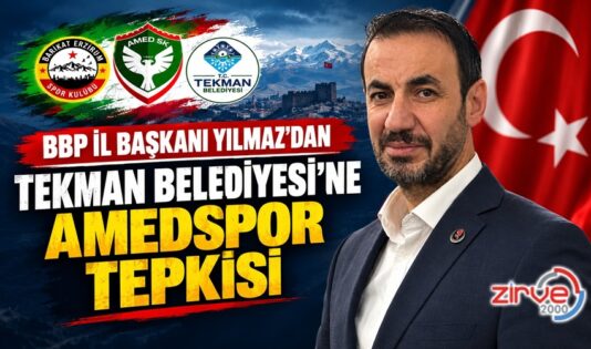 BBP İL BAŞKANI YILMAZ’DAN AMEDSPOR TEPKİSİ