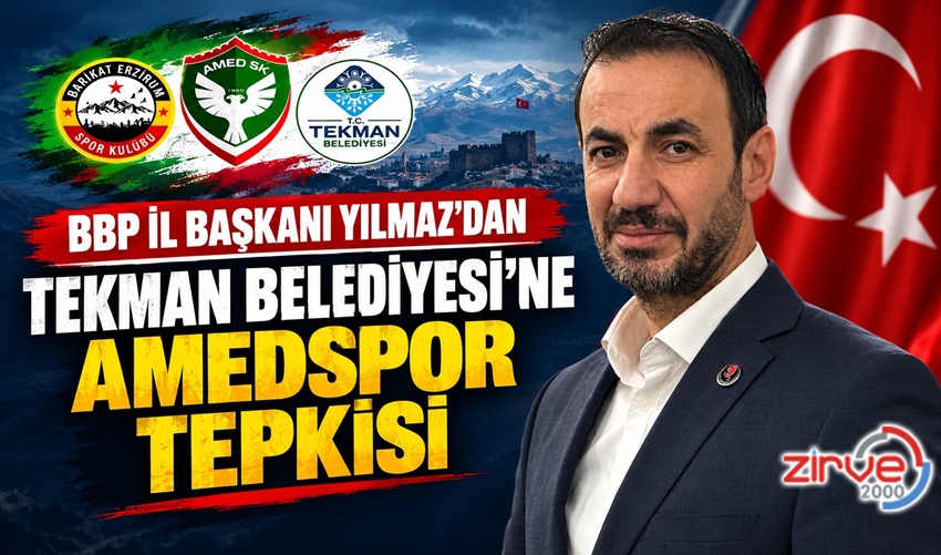 BBP İL BAŞKANI YILMAZ’DAN AMEDSPOR TEPKİSİ